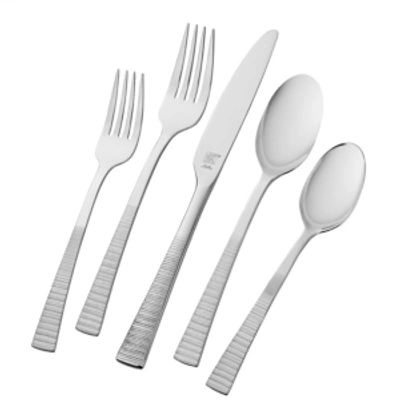 J.a. Henckels Zwilling  Kingwood 18/10 Stainless Steel 20-piece Flatware Set, Service For 4 In Silver