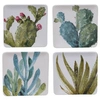 Certified International Cactus Verde 4-pc. Square Dessert Plate