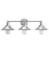 Jonathan Y June 3-light Metal Vanity Light In Silver