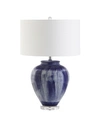 Jonathan Y Wayland Led Table Lamp In Blue