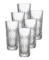 La Rochere Verone 12 Oz. Double Old Fashioned Glasses, Set Of 6 In Clear