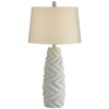 PACIFIC COAST PACIFIC COAST GEO PATTERN FAUX CEMENT TABLE LAMP