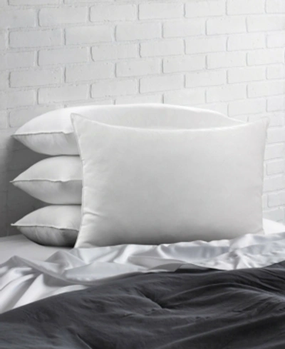 ELLA JAYNE SUPERIOR COTTON BLEND SHELL SOFT DENSITY STOMACH SLEEPER DOWN ALTERNATIVE 4-PACK PILLOWS, KING