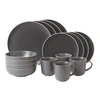 Gordon Ramsay Royal Doulton Exclusively For  Bread Street Slate 16-piece Set In Charcoal