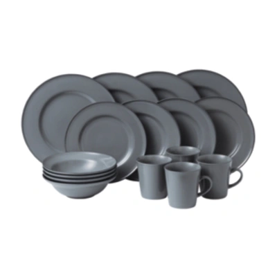 Gordon Ramsay Royal Doulton Exclusively For  Union Street Cafe 16 Piece Set In Grey