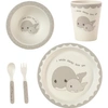 PRECIOUS MOMENTS 5-PIECE WHALE MEALTIME GIFT SET