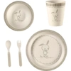 PRECIOUS MOMENTS 5-PIECE BUNNY MEALTIME GIFT SET