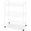 WHITMOR 3-TIER LARGE HOUSEHOLD ROLLING CART