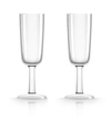 MARC NEWSON NON-SLIP FOREVER UNBREAKABLE FLUTE GLASS 6 OZ (SET OF 2)