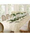 Elrene Barcelona Damask 60" X 102" Oblong Tablecloth In Antique