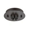 Elk Lighting Pendant Options 7 Light Small Round Canopy In Oil Rubbed Bronze In Bronze
