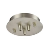 Elk Lighting Pendant Options 3 Light Small Round Canopy In Satin Nickel In Silver