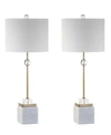 Jonathan Y Dawson Led Table Lamp - Set Of 2 In Gold