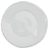 Vietri Lastra Collection American Dinner Plate In Light Grey