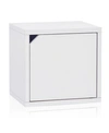 WAY BASICS ECO STACKABLE CONNECT STORAGE CUBE WITH DOOR