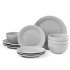 Kate Spade Willow Drive 12-pc Dinnerware Set, Service For 4 In Grey