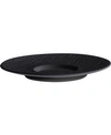 Villeroy & Boch Manufacture Rock Black Tea/coffee Cup Saucer In Black