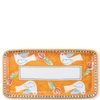 Vietri Campagna Rectangular Platter In Orange