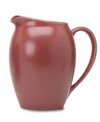 NORITAKE "COLORWAVE RASPBERRY" PITCHER, 60 OZ