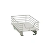 Household Essentials Design Trend 11.5" Standard Depth 1-tier Single Sliding Under Cabinet Shelf In Chrome