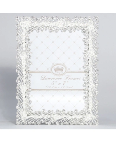 Lawrence Frames Jasmond Silver Metal Frame With Crystal Spray