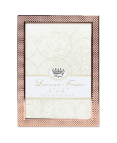 Lawrence Frames Fawn Pin Dot Pattern Copper Picture Frame