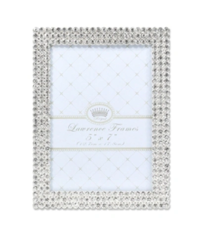 Lawrence Frames Juliet Silver Metal Frame With Crystals