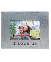 Lawrence Frames Galvanized Metal Picture Frame In Silver