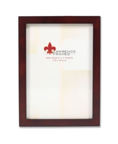 Lawrence Frames 755957 Espresso Wood Picture Frame In Brown