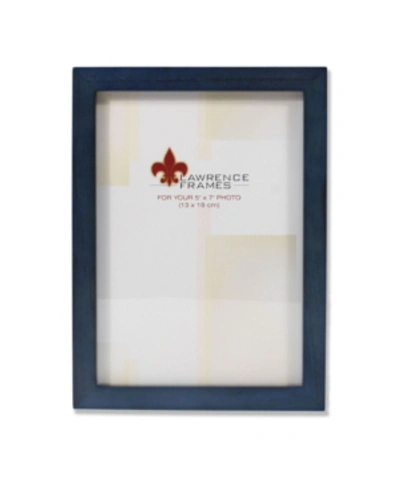 Lawrence Frames Blue Wood Picture Frame