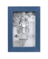 Lawrence Frames Charlotte Weathered Navy Blue Wood Picture Frame In Navy