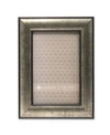 Lawrence Frames Domed Burnished Silver And Black Picture Frame In Silver
