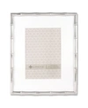 Lawrence Frames 710180 Silver Metal Bamboo 8x10 Matted For Picture Frame In Silver