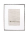 Lawrence Frames 710080 Silver Metal Rope 8x10 Matted For Picture Frame In Silver