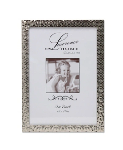 Lawrence Frames Silver Shimmer Metal Picture Frame