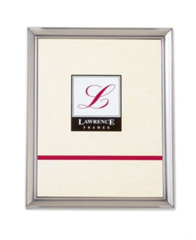 Lawrence Frames Brushed Pewter Metal Picture Frame In Silver