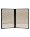 Lawrence Frames Hinged Double Simply Black Picture Frame In Black
