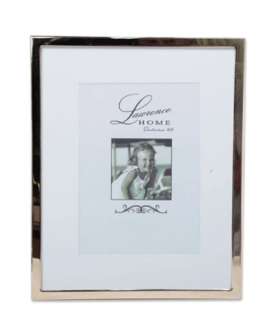 Lawrence Frames 710680 Silver Standard Metal 8x10 Matted For Picture Frame