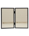 Lawrence Frames Hinged Double Simply Black Picture Frame In Black