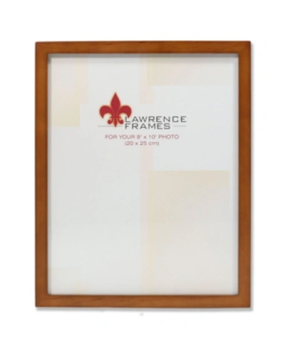 Lawrence Frames 766080 Nutmeg Wood Picture Frame In Brown