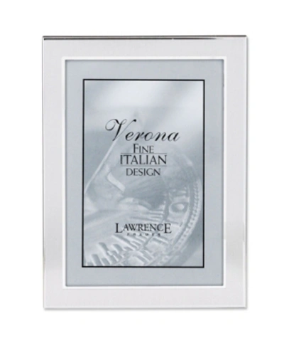 Lawrence Frames Brushed Metal Picture Frame In Silver