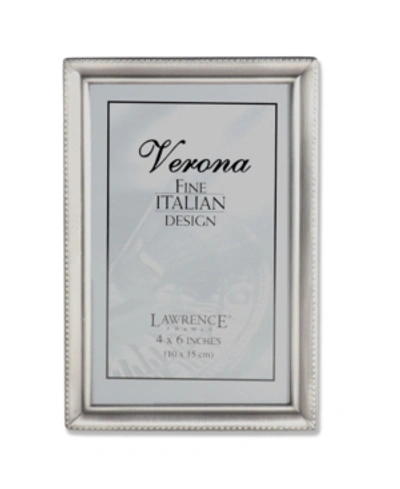 Lawrence Frames Antique Pewter Picture Frame In Silver