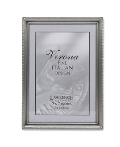 Lawrence Frames Antique Pewter Picture Frame In Silver