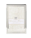 LAWRENCE FRAMES DAZZLE SILVER AND GLITTER PICTURE FRAME