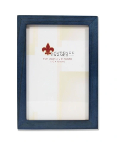 Lawrence Frames Blue Wood Picture Frame