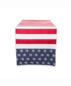 DESIGN IMPORTS STARS AND STRIPES TABLE RUNNER 14" X 54"