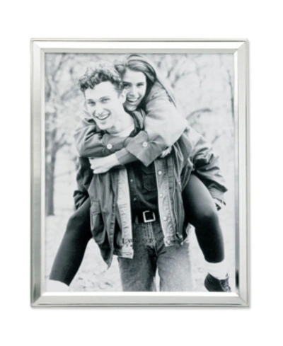 Lawrence Frames Brushed Silver Plated Metal Picture Frame