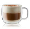 J.a. Henckels Zwilling  Sorrento Plus Cappuccino Glass Mug In Clear