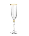 Qualia Glass Salem Flutes, Set Of 4