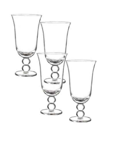 Qualia Glass Orbit Iced Tea Glasses, Set Of 4